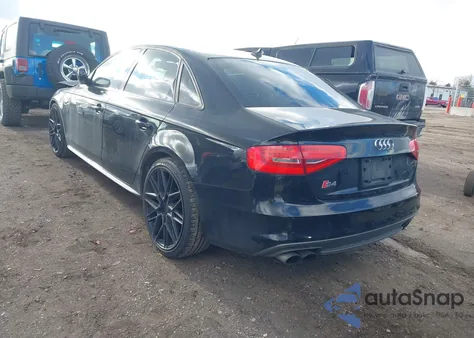 2015 Audi S4 3.0T Premium Plus z USA, uszkodzony, nr VIN WAUBGAFL5FA040845